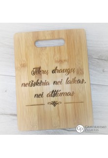 Pjaustymo lentelė "Draugams"